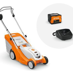 Легка акумуляторна газонокосарка для невеликих садів RMA 239 SET